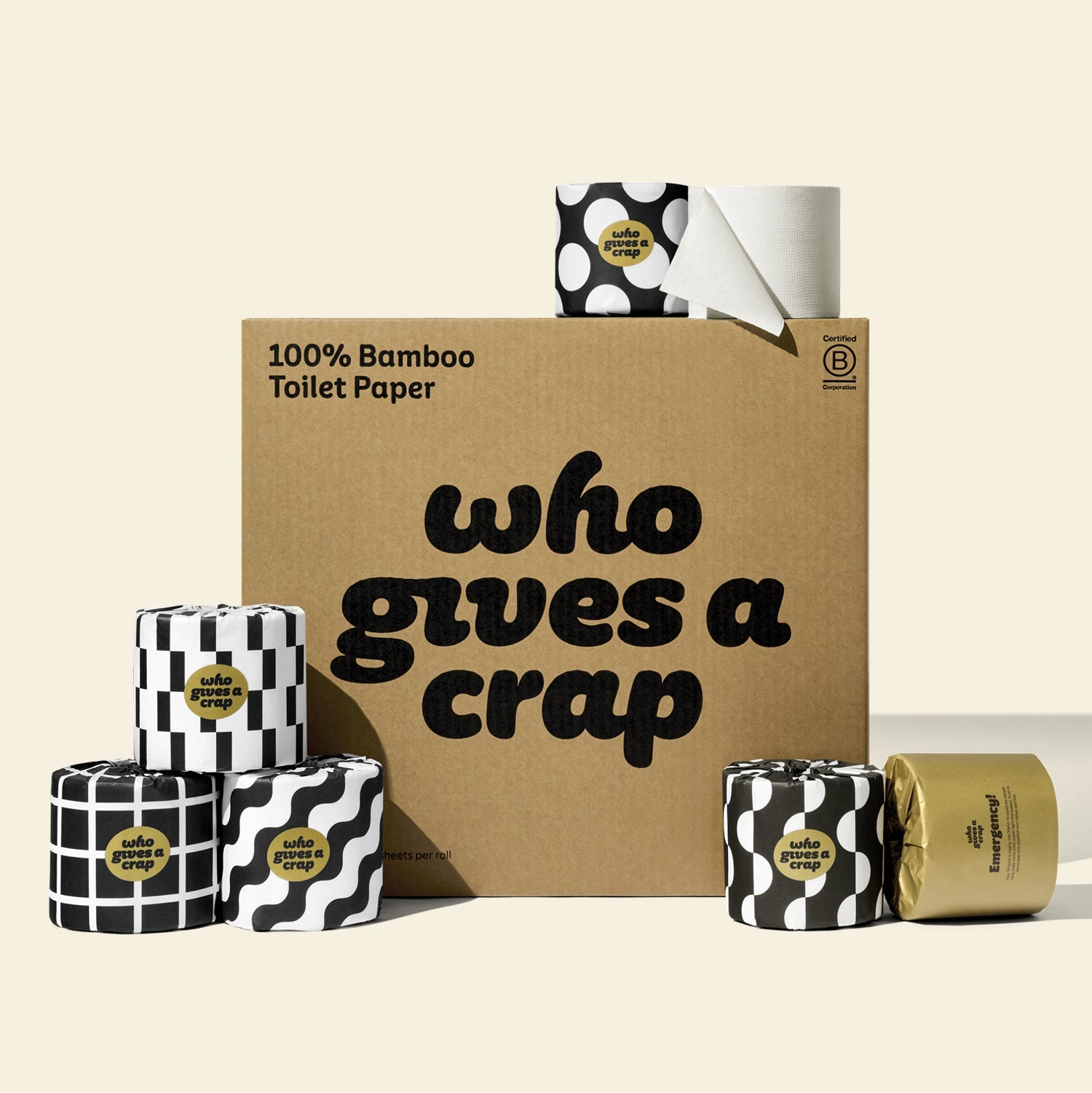 100% Bamboo Toilet Paper
